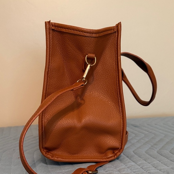 Brown Leather Tote Bag - Picture 4 of 7
